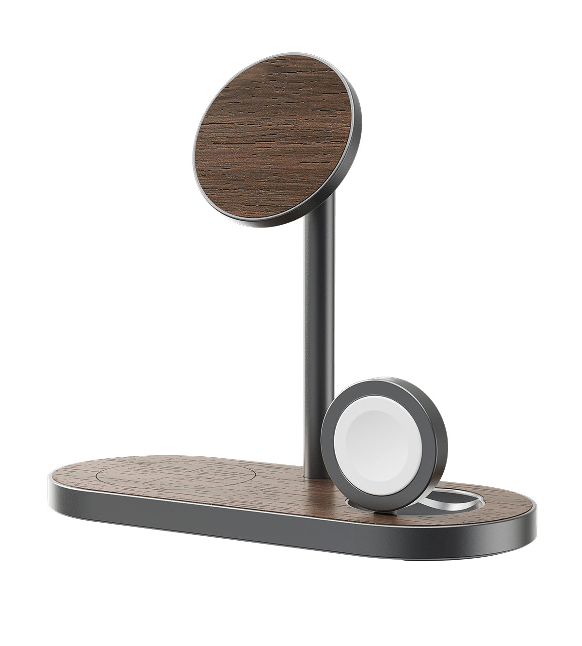 X23 Pro 3-in-1 MagSafe Charging Stand · Wood Grain