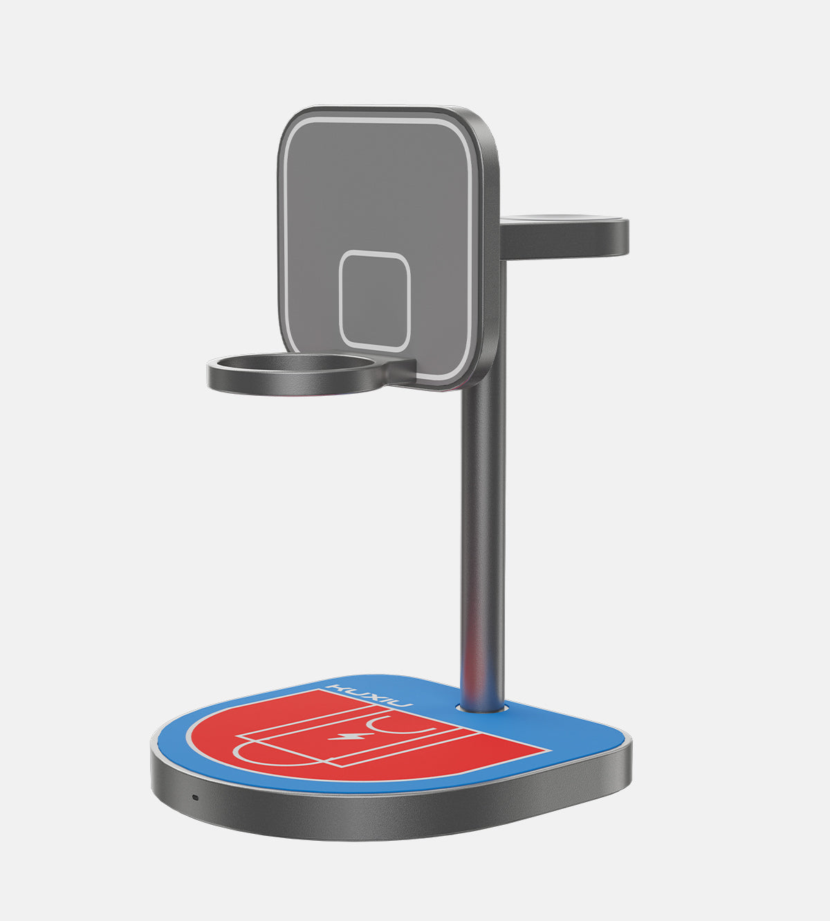 3-Point Power Creative 3-in-1 MagSafe Charging Stand · Red&Blue