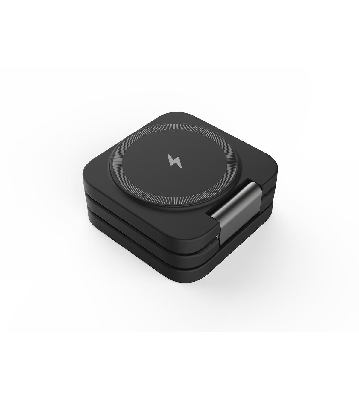 X55 3-in-1 MagSafe Foldable Charging Stand · Black