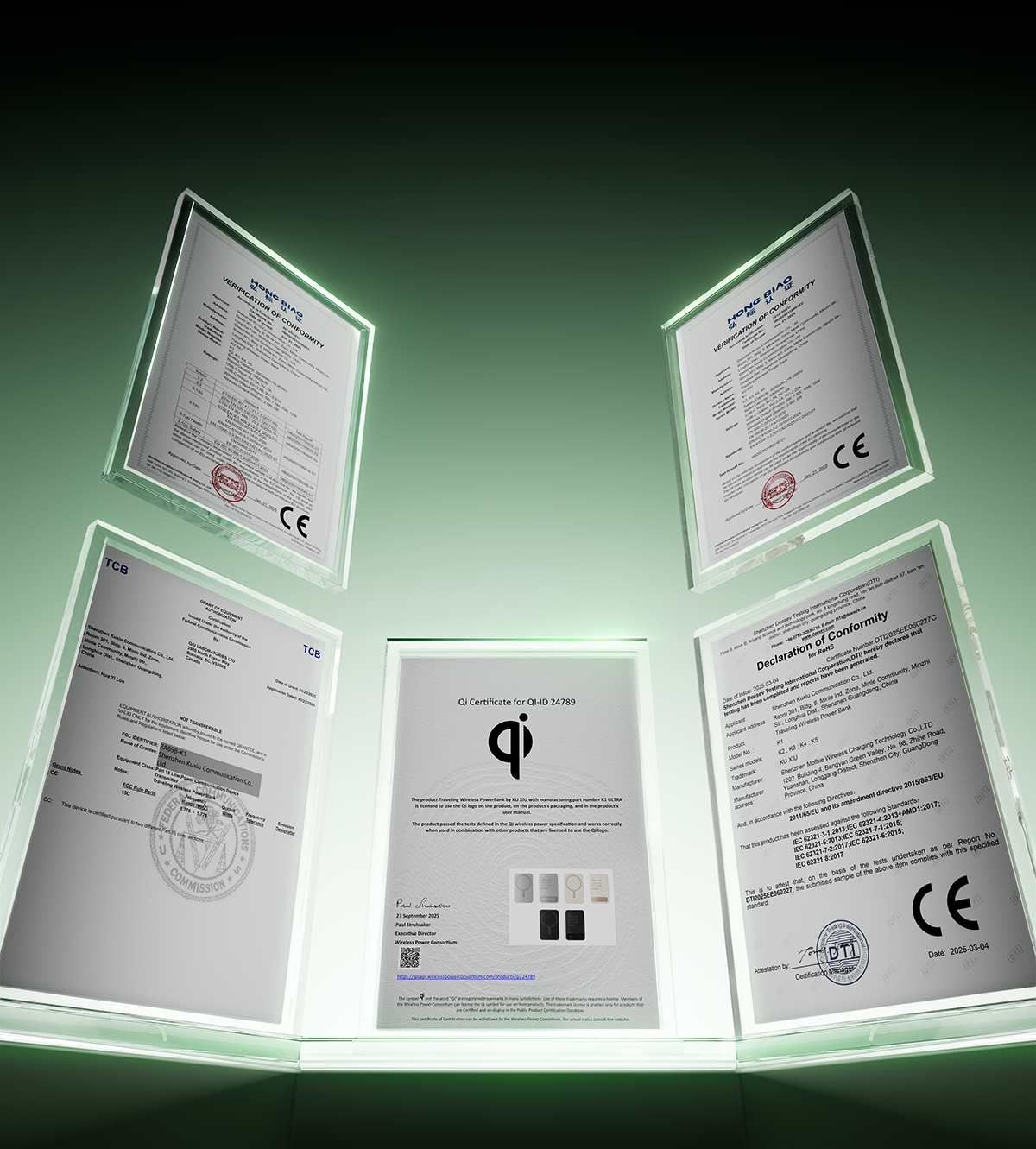 K1 Ultra Qi2.2 25W 3-in-1 MagSafe Wireless Power Bank · Black