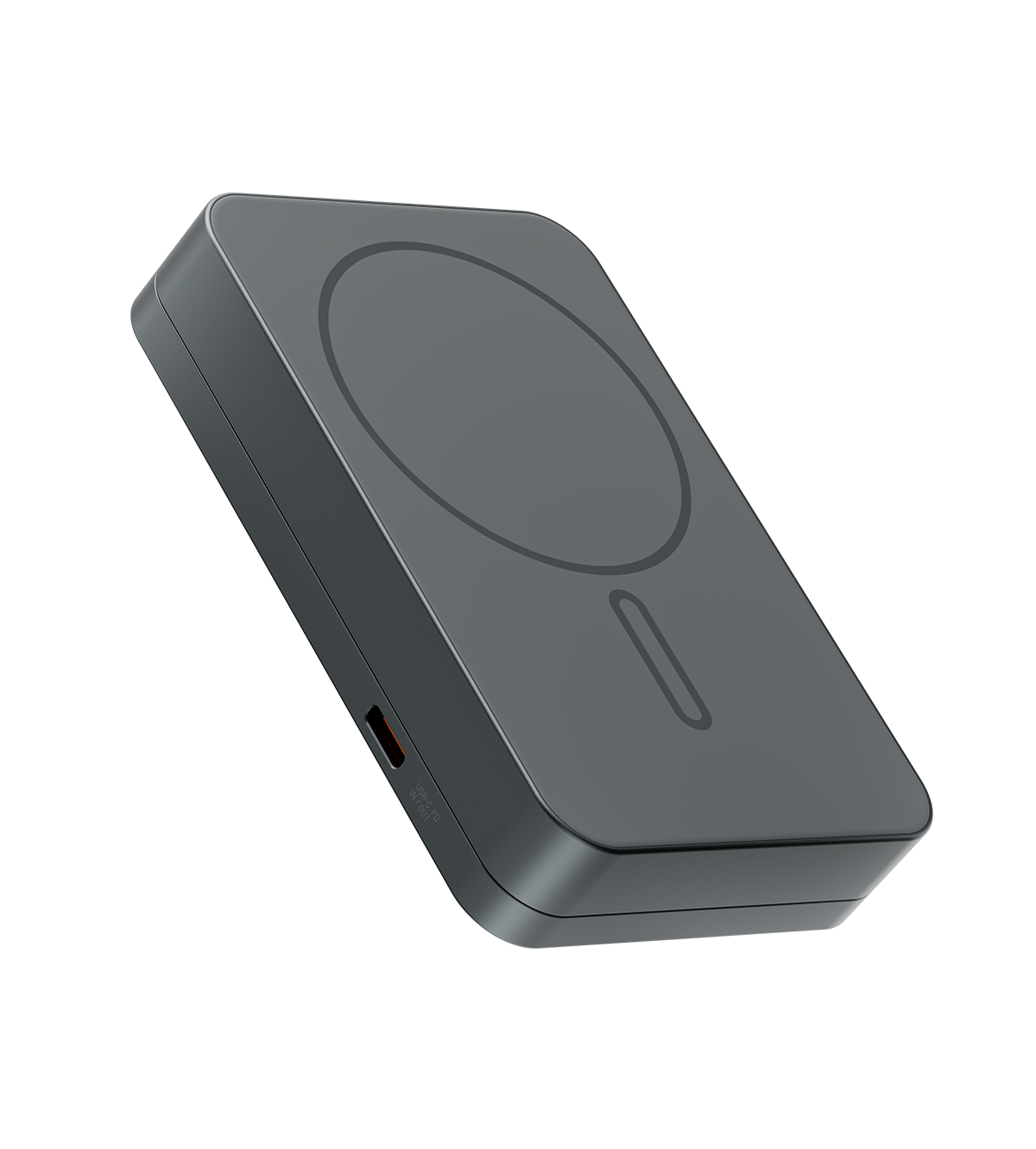 KUXIU K1 15W Fast Charging 3-in-1 MagSafe Power Bank - Gray