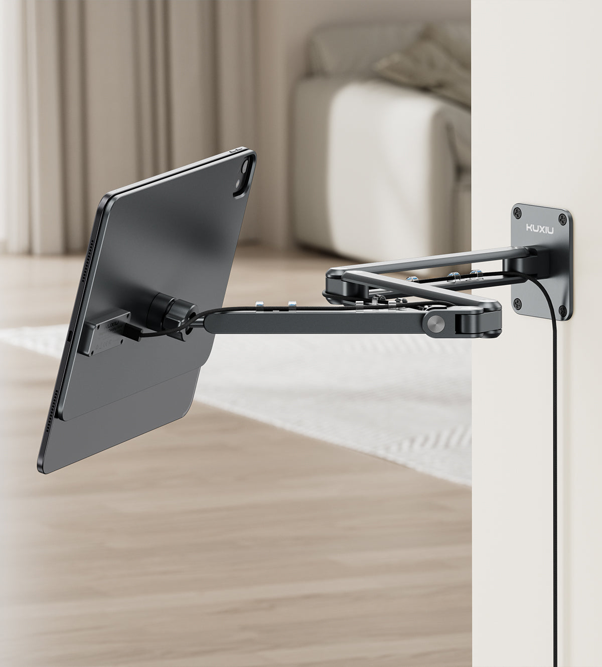 X36W Pro MAX Magnetic iPad Wall Mount Charging Stand