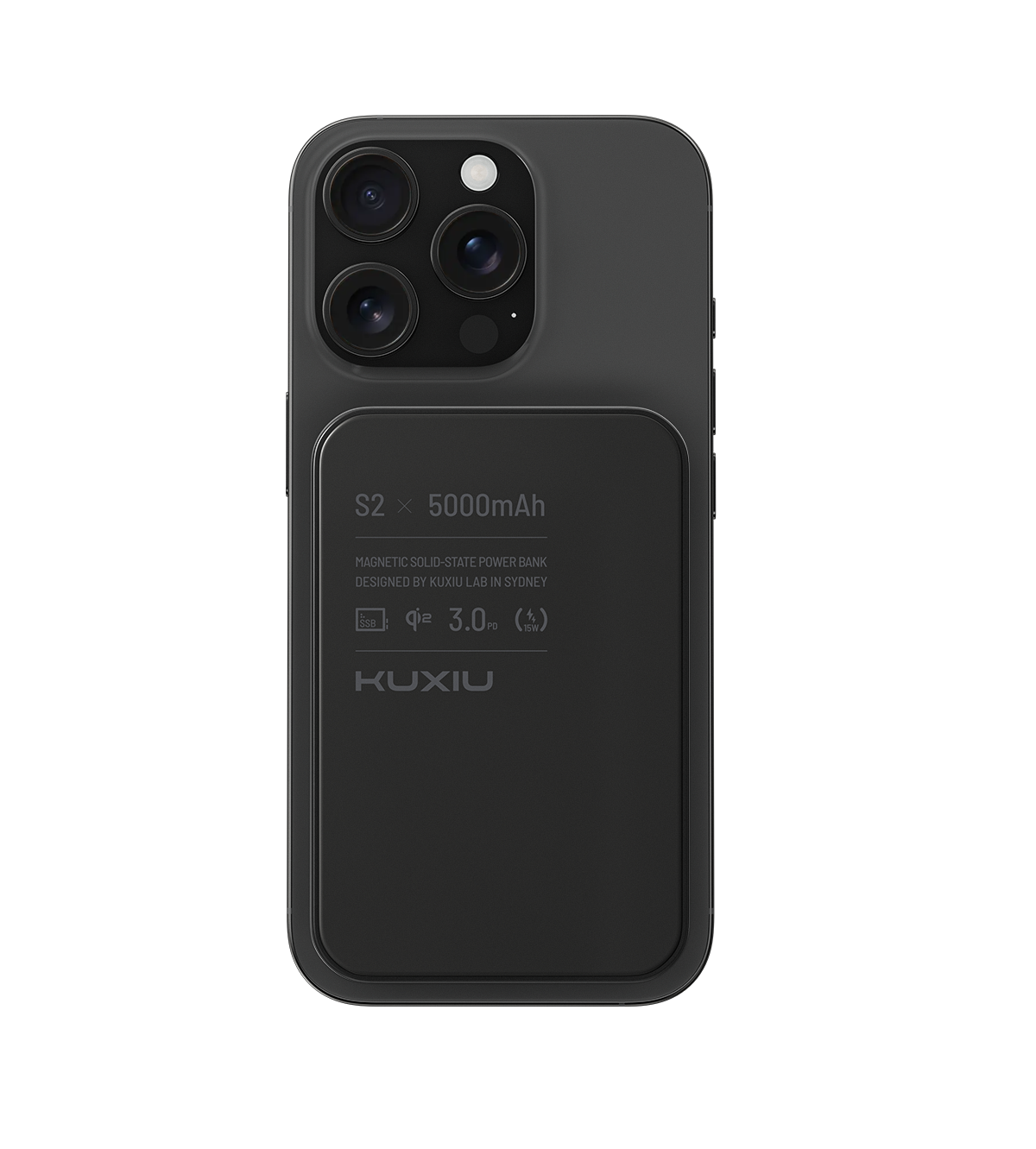 S2 Qi2-Certified MagSafe Solid-State Power Bank