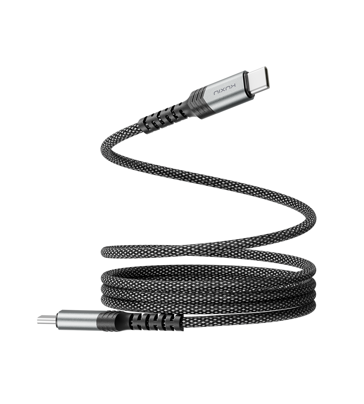 KUXIU 240W Magnetic Auto-Coiling Cable (USB-C to USB-C)