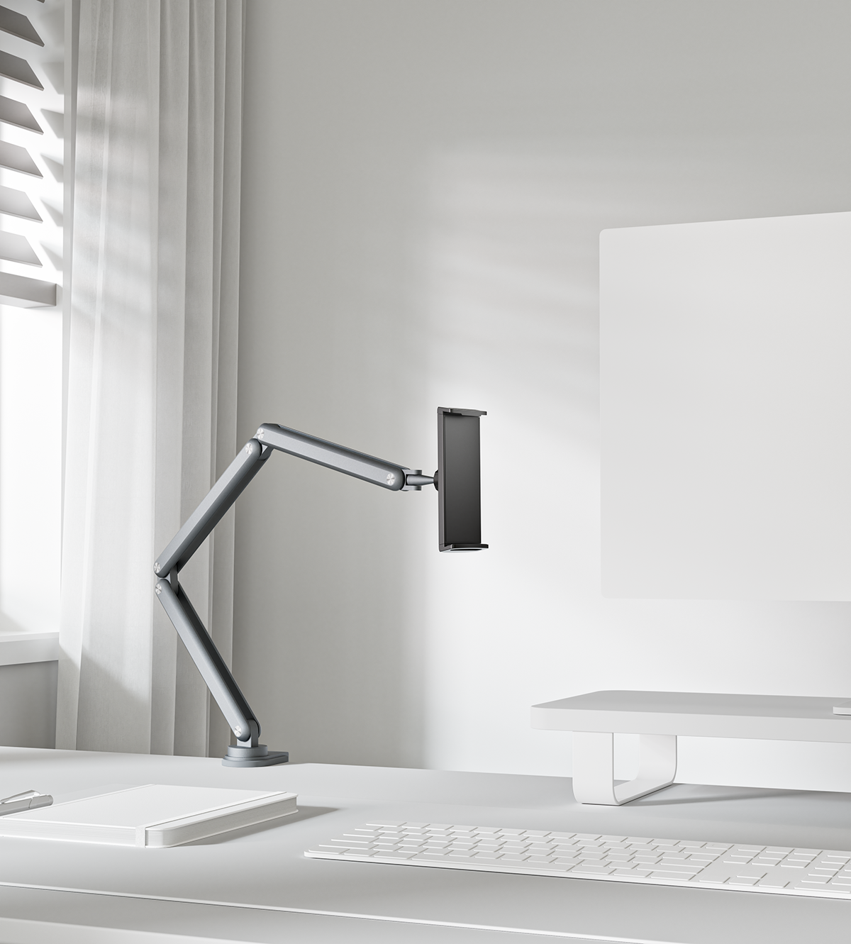 X36 Flexible Clamp Tablet Stand