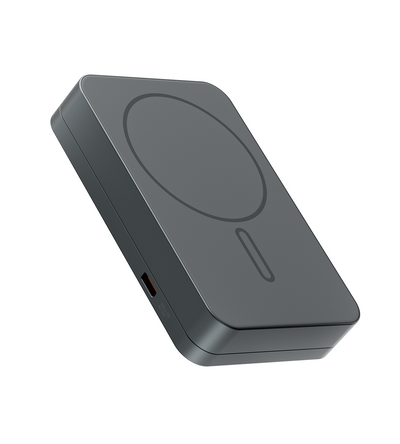 KUXIU K1 15W Fast Charging 3-in-1 MagSafe Power Bank - Gray