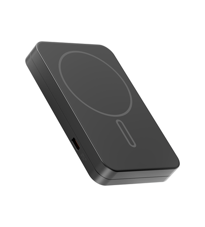K2 Qi2-Certified 15W Fast Charging 3-in-1 MagSafe Power Bank · Black