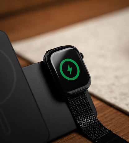 KUXIU K1 15W Fast Charging 3-in-1 MagSafe Power Bank - Black