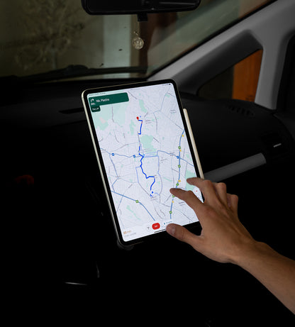 X97 Pro MAX Magnetic iPad Mount with Charging for Car Headrest and Air Vent