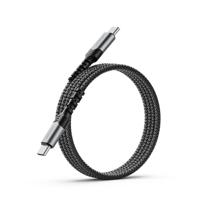 KUXIU 240W Magnetic Auto-Coiling Cable (USB-C to USB-C)