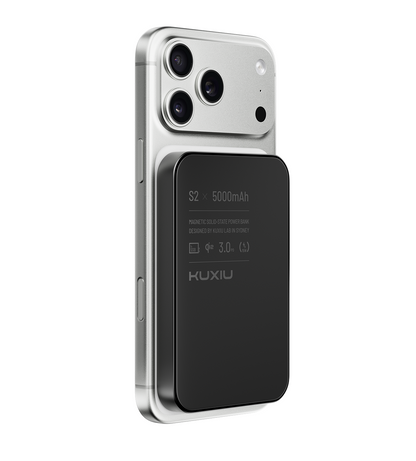 S2 Qi2-Certified MagSafe Solid-State Power Bank