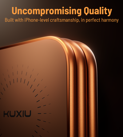 X40 Turbo Qi2.2 3-in-1 MagSafe Foldable Charging Stand · Cosmic Orange