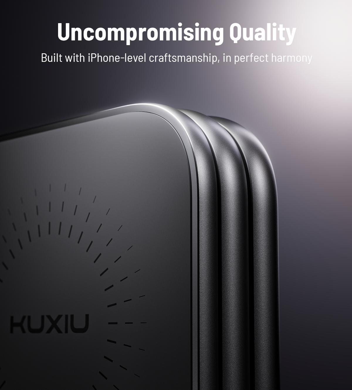 X40 Turbo Qi2.2 3-in-1 MagSafe Foldable Charging Stand · Gray