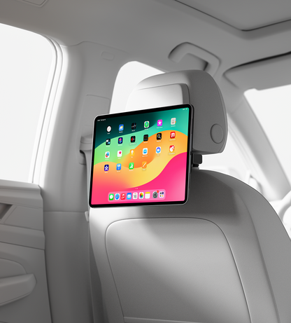 X97 Pro MAX Magnetic iPad Mount with Charging for Car Headrest and Air Vent